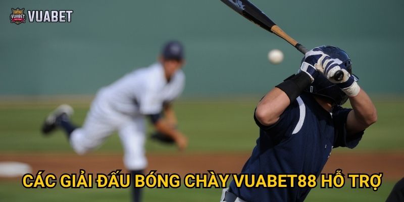 Các giải đấu bóng chày Vuabet88 hỗ trợ