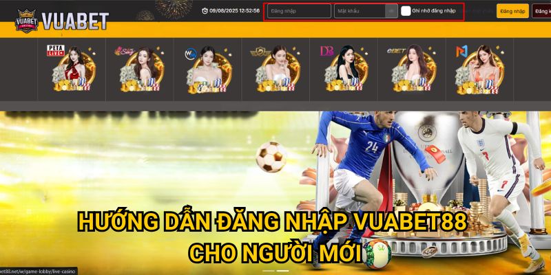 Hướng dẫn đăng nhập Vuabet88 cho người mới